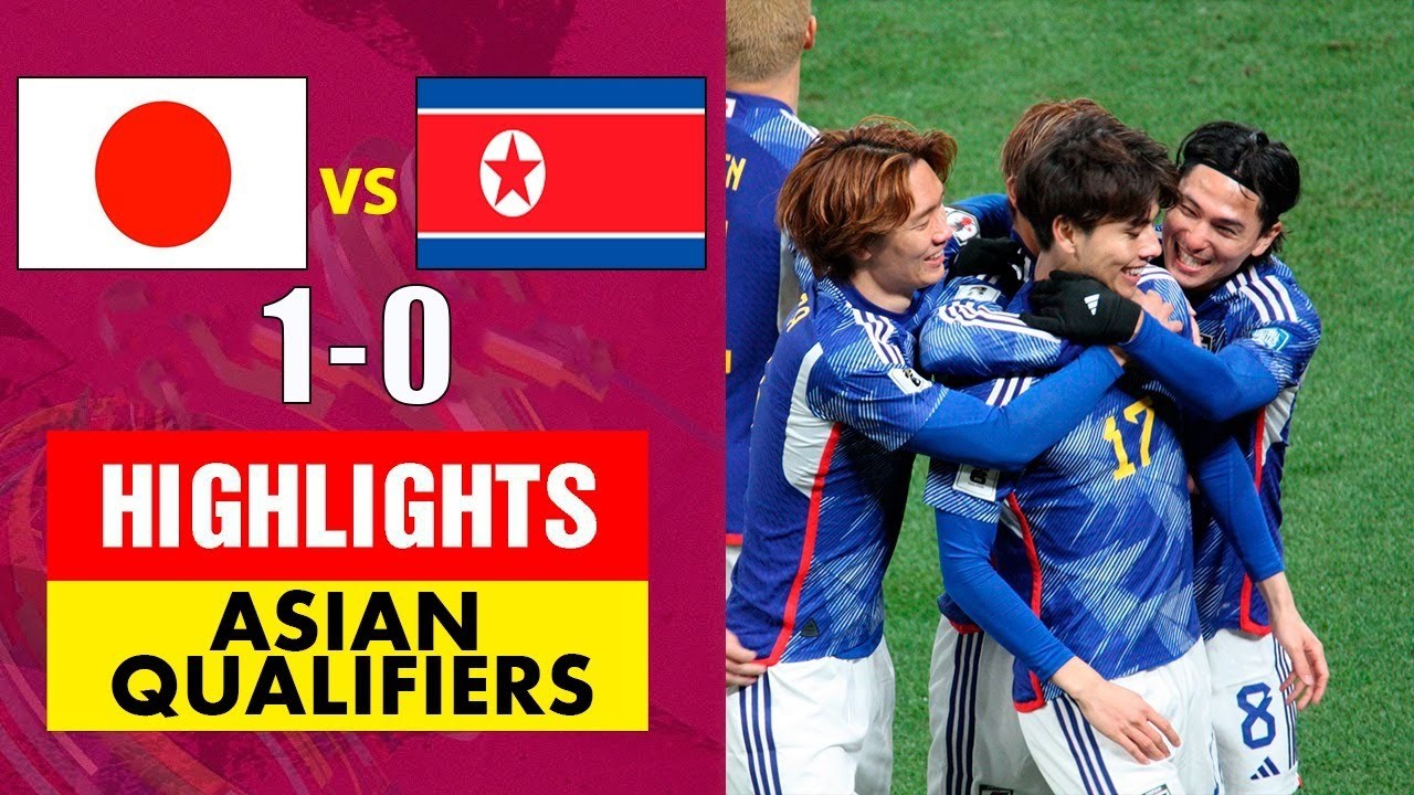 #ไฮไลท์ฟุตบอล [ ญี่ปุ่น 1 - 0 เกาหลีเหนือ ] ฟุตบอลโลก โซนเอเชีย (รอบคัดเลือก) 2024/22.3.67